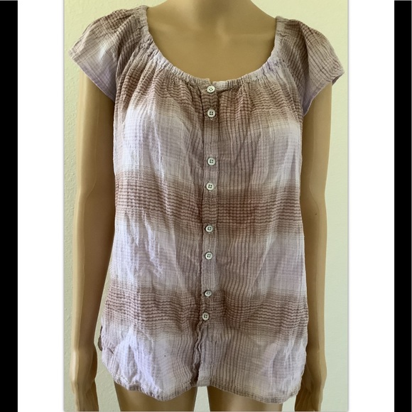 Columbia Sportswear Co. blouse front buttons Sz M - Picture 1 of 14